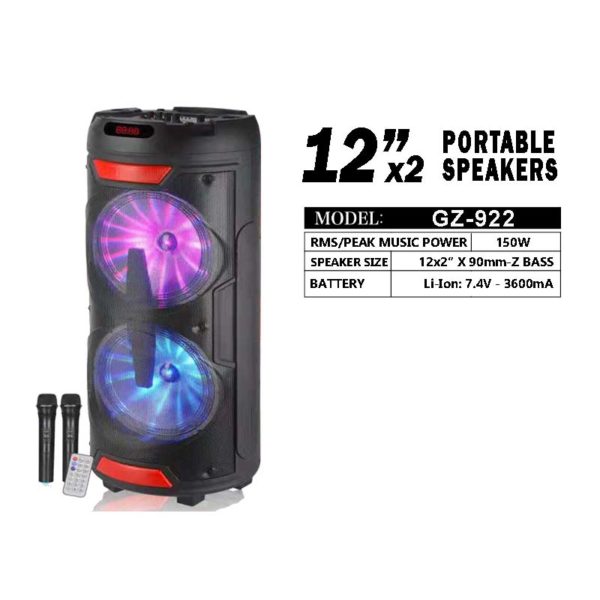 GZ922 Portable Speakers Techno Tamashi