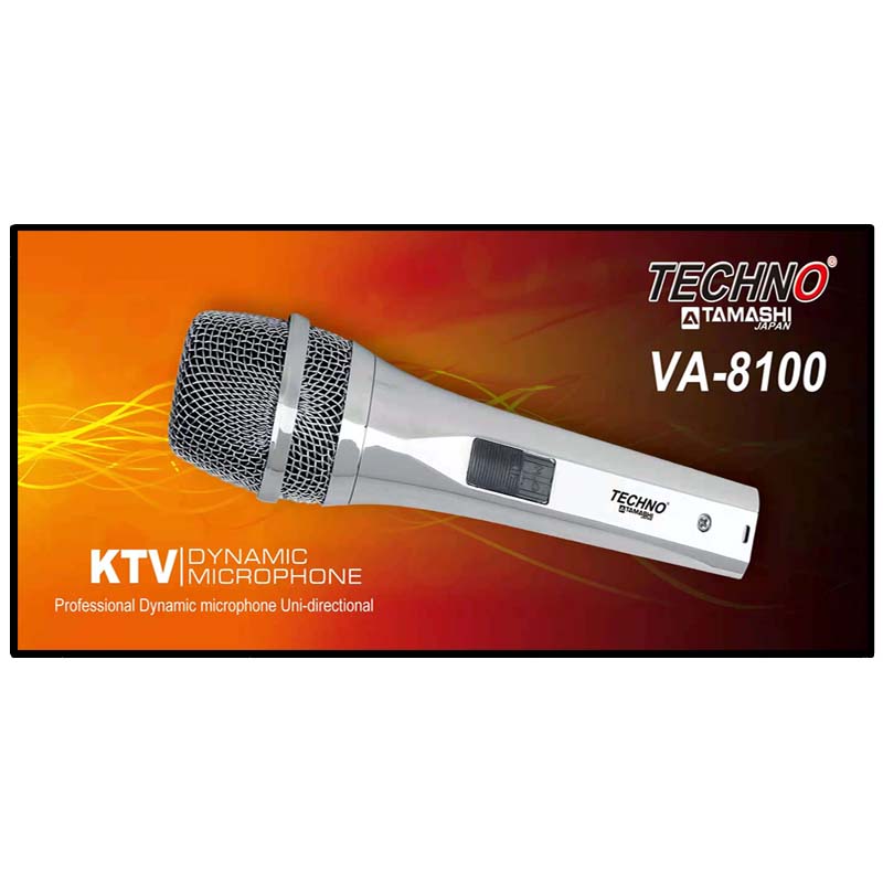 Techno Tamashi VA-8100 Wired Microphone