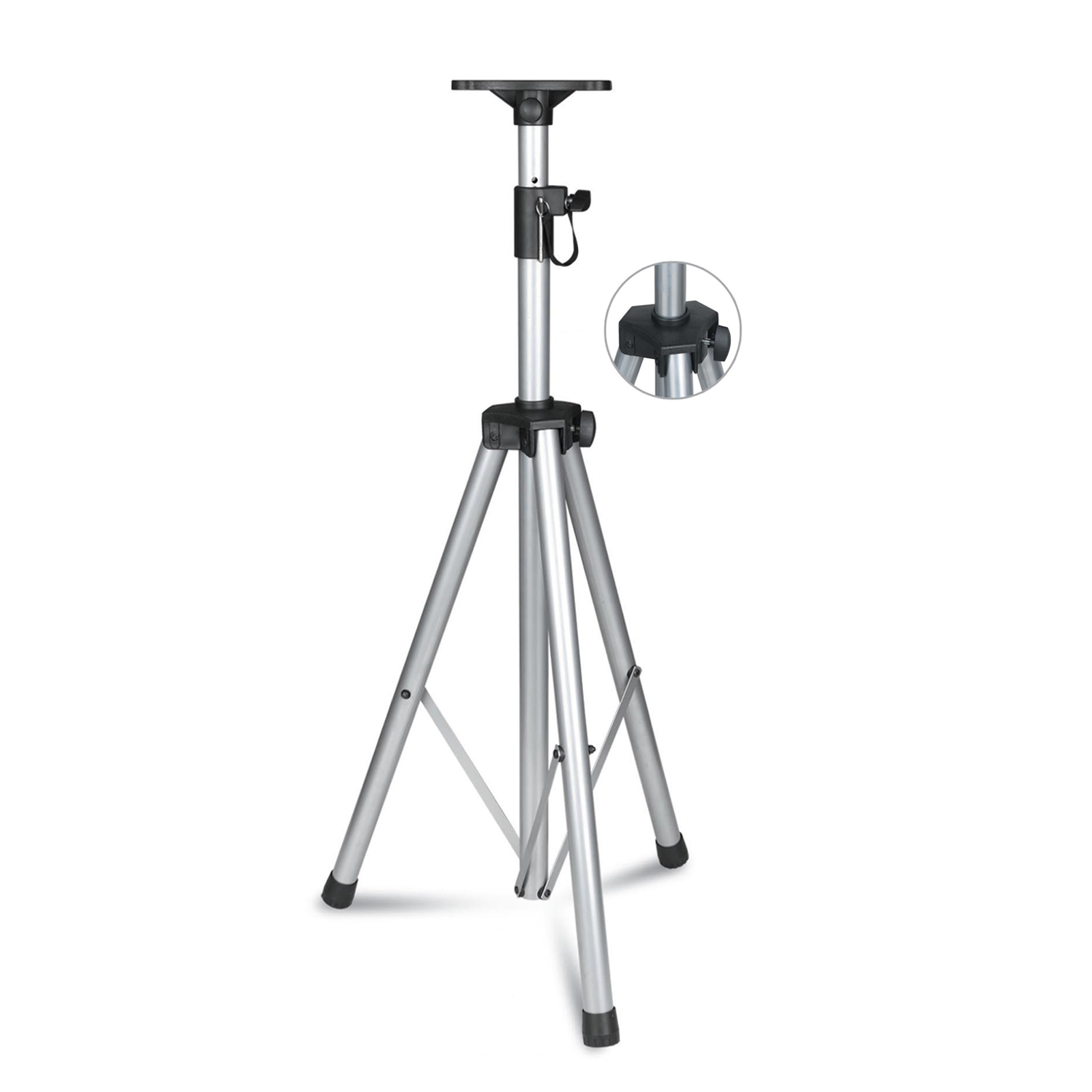 Techno Tamashi A-602S Speaker Stand (Silver)