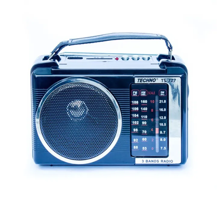 Techno Tamashi TS-727B Portable Multi Function Bluetooth Radio (Black)