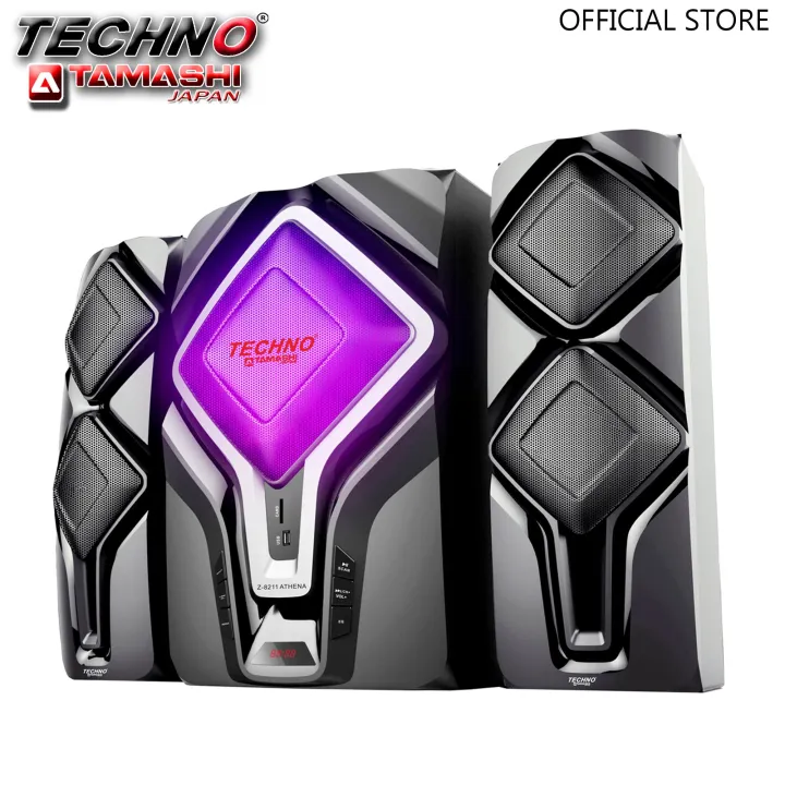 Techno Tamashi Z-8211 Athena MP5 Video and Audio Mulitmedia Player and Speaker System